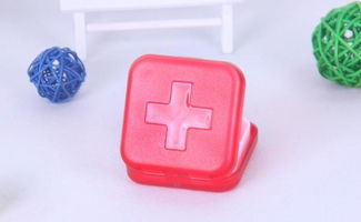 新版十字四格藥盒 便攜環保，守護健康每一天